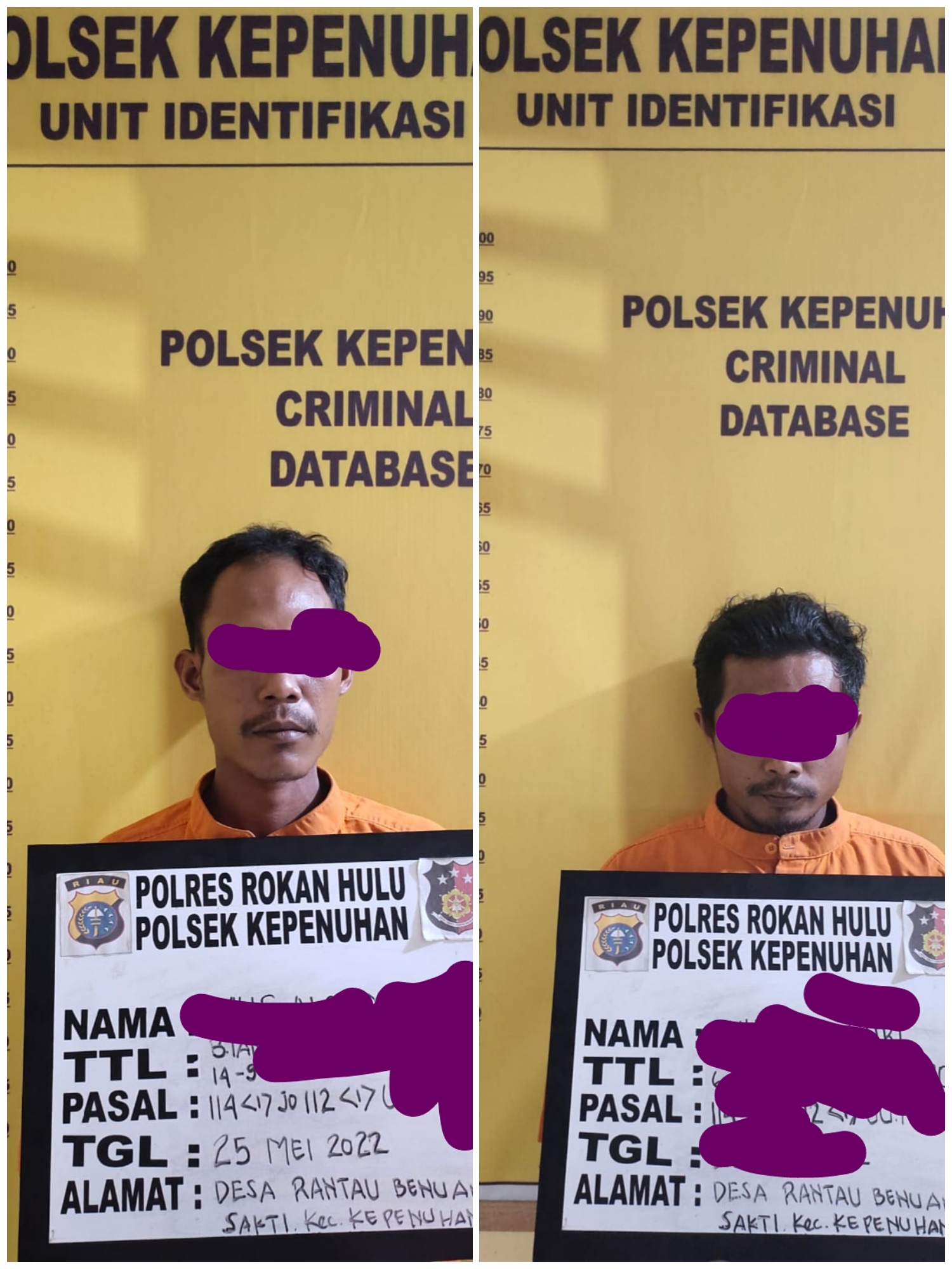 Dua Warga Kepenuhan Tidur Gratis Di Kantor Polisi, Ini Masalahnya